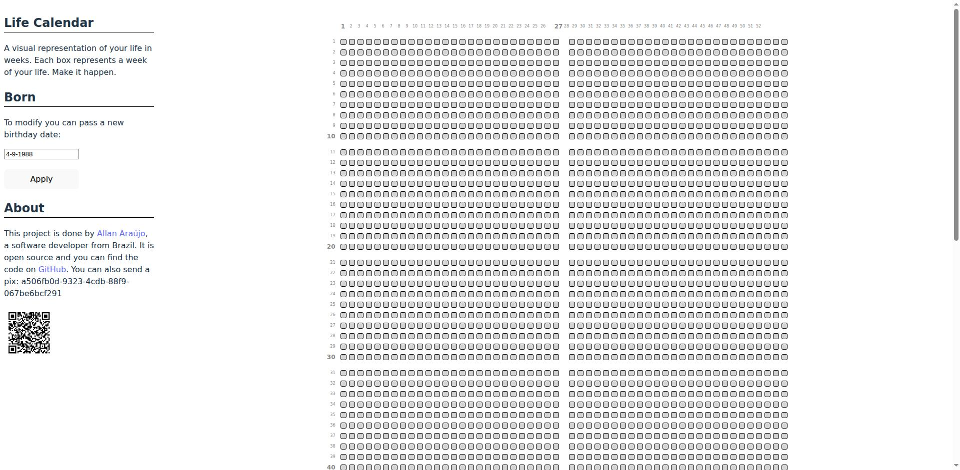 Life Counter Calendar Preview